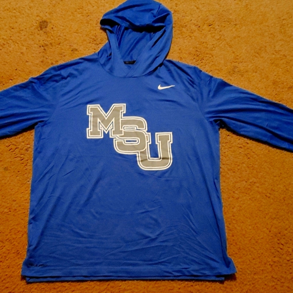 Nike size L Memphis tigers dry fit hood